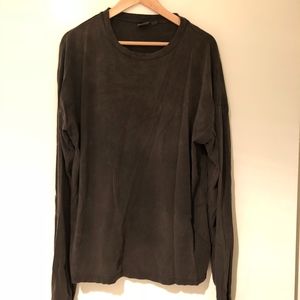 Asos Charcoal long Sleeve Shirt - long sleeves